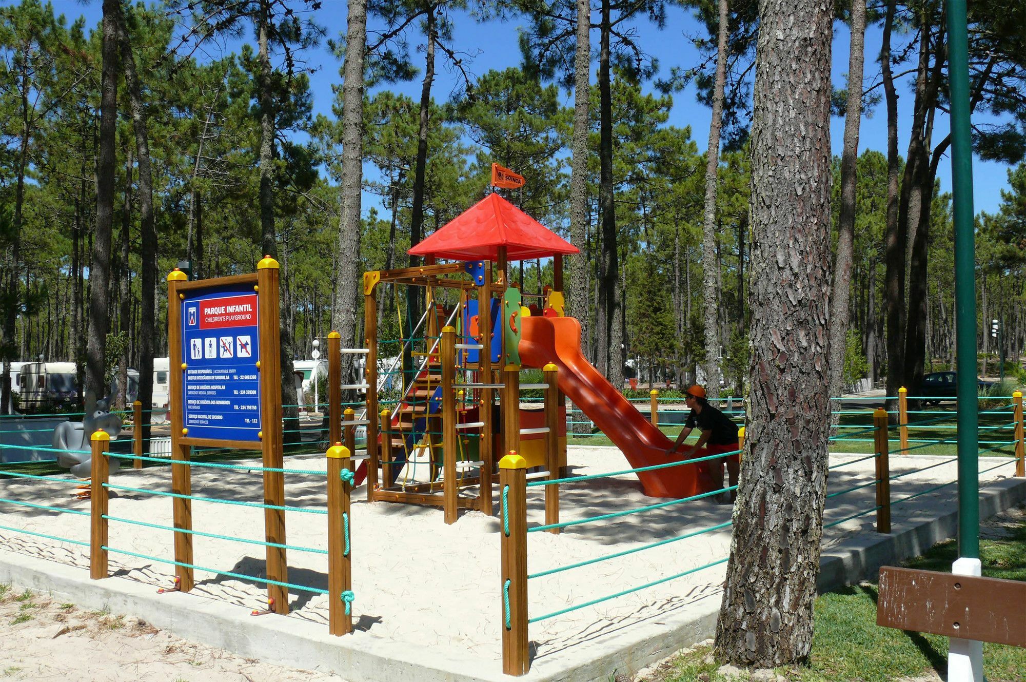 Отель Parque De Campismo Orbitur Vagueira Gafanha da Boa Hora Экстерьер фото